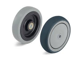 rueda domestica goma maciza