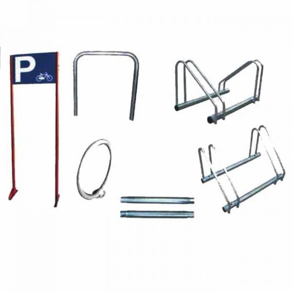 Señales y estacionamiento de bicicletas (aparcabicicletas)