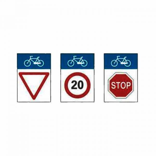 señalización vias ciclistas