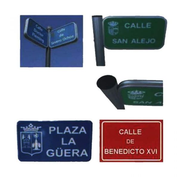 placas de calle