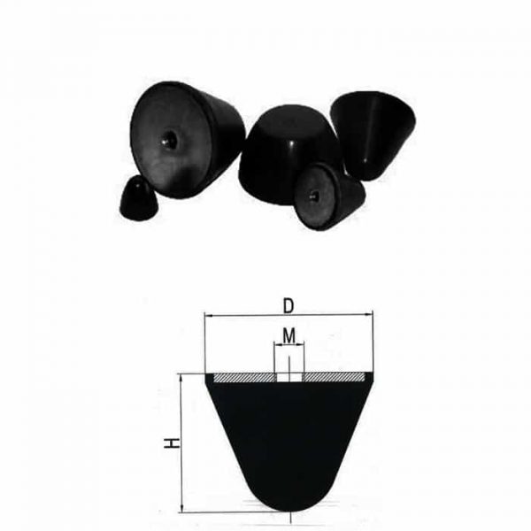 Topes progresivos (hembra) SERIE HP