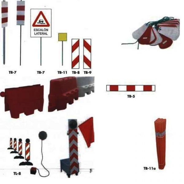 BALIZAMIENTO DELIMITACION DE OBRAS