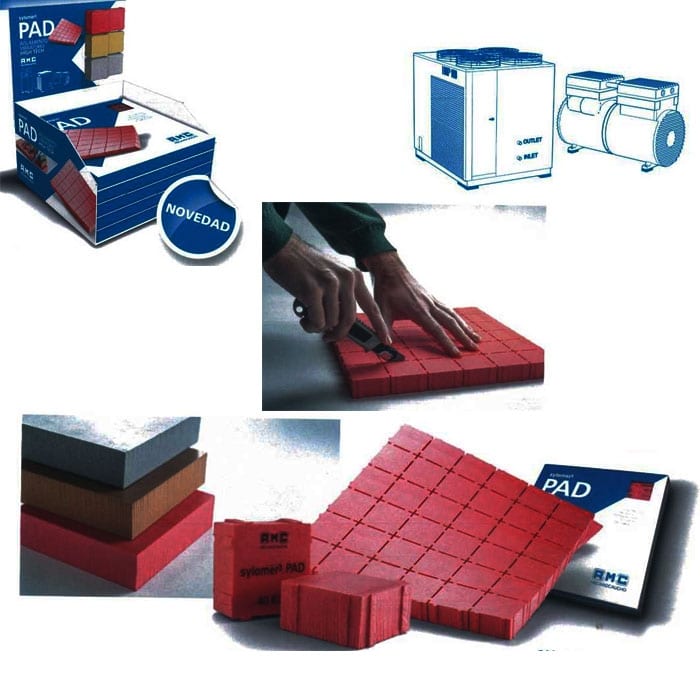 Antivibrador Sylomer PAD