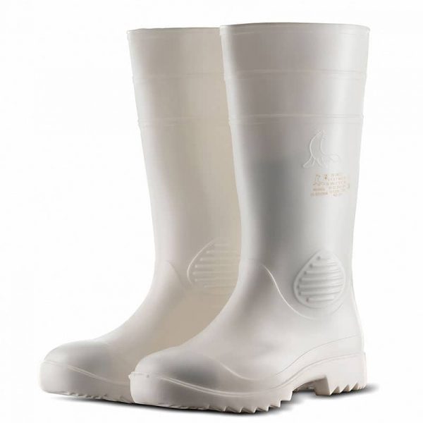 Bota de seguridad Blanca para Alimentación