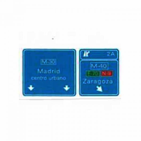 SEÑALES DE LAMAS DE ALUMINIO