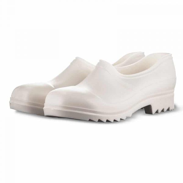 Zueco de seguridad blanco para alimentación