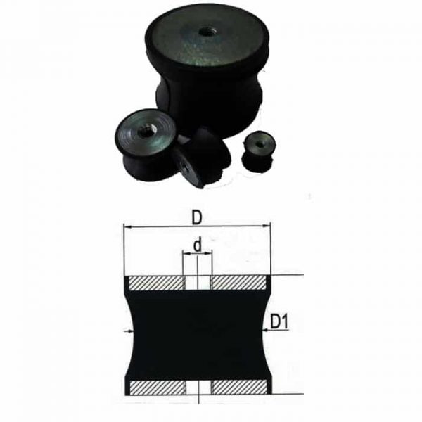 Amortiguador diábolo serie hd