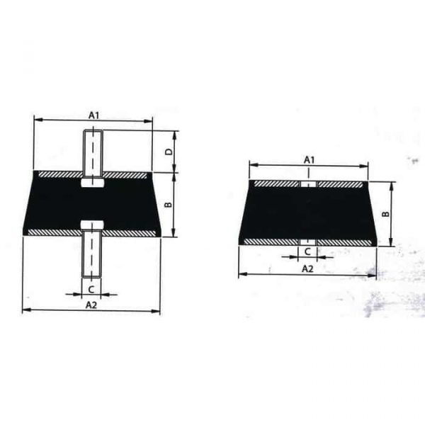 Amortiguador serie A