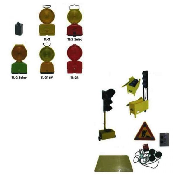 Luces para el balizamiento de obras