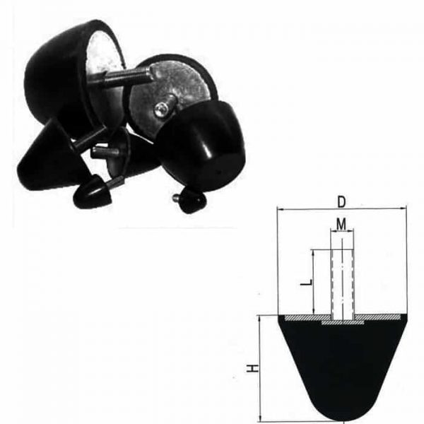 SOPORTE TP  20   M6,   70 KG