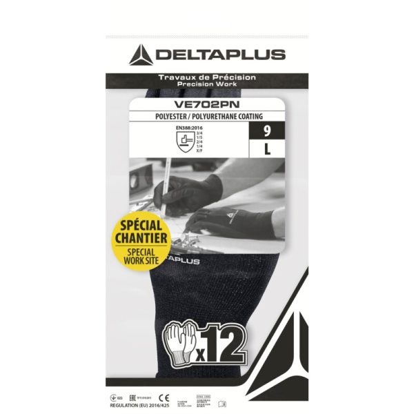 Guantes de protección mecánica VE702PNG12